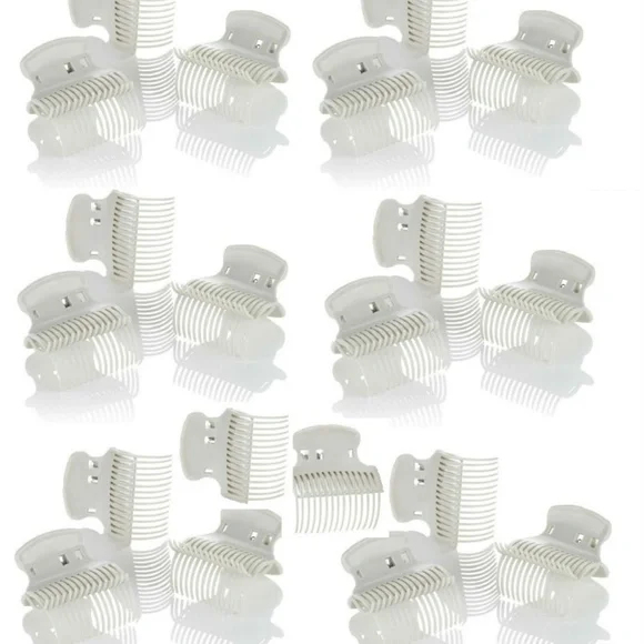 Hot Roller Clips, 20 Clamps With Travel Bag - Picture 2 of 5
